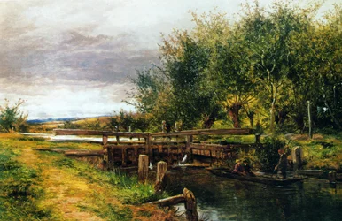 Clive Lock, sur la Tamise, 1873